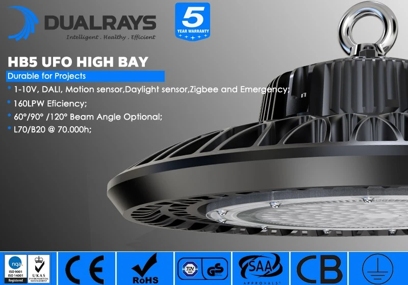 DUALRAYS HB5 UFO High Bay Poster DUALRAYS HB5 UFO High Bay Poster